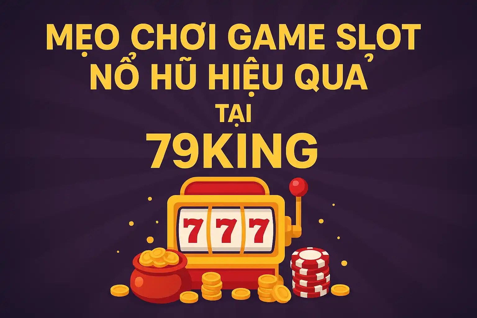 Mẹo Chơi Game Slot Nổ Hũ Hiệu Quả Tại 79KING
