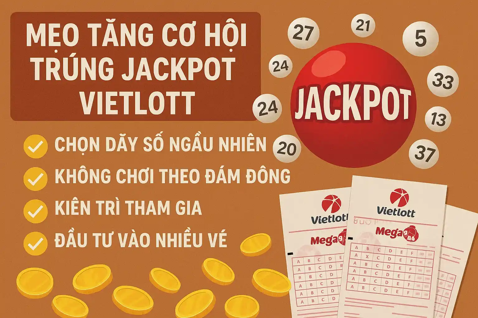 Mẹo Tăng Cơ Hội Trúng Jackpot Vietlott